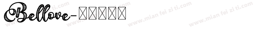 Bellove字体转换