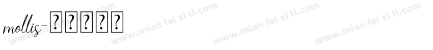 mollis字体转换