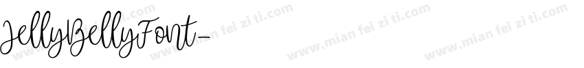 JellyBellyFont字体转换
