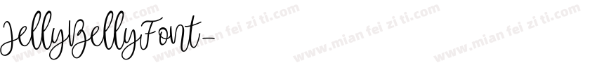 JellyBellyFont字体转换