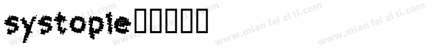 systopie字体转换