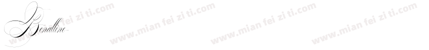 Benalline字体转换