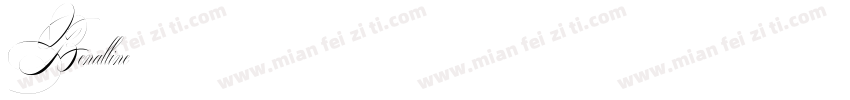 Benalline字体转换