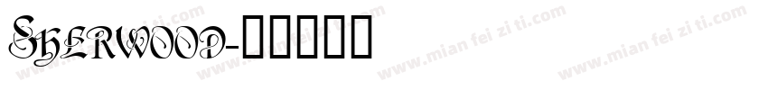Sherwood字体转换
