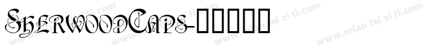 SherwoodCaps字体转换