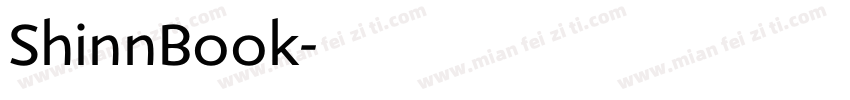 ShinnBook字体转换