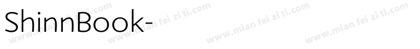 ShinnBook字体转换