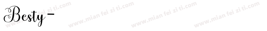 Besty字体转换
