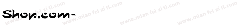 Shop.com字体转换