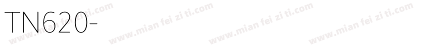 TN620字体转换