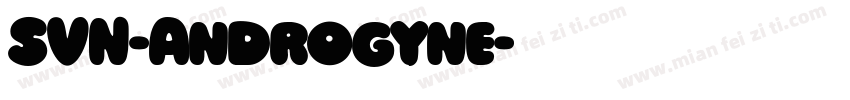 SVN-Androgyne字体转换