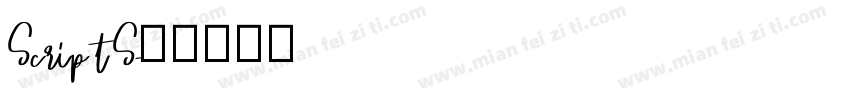ScriptS字体转换