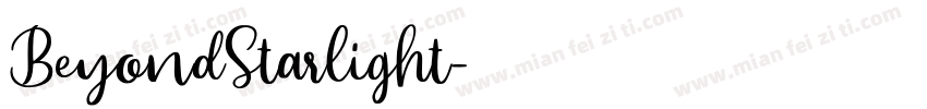 BeyondStarlight字体转换