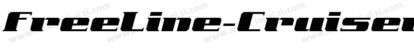 FreeLine-Cruiser字体转换