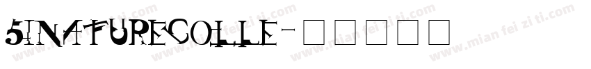 sinaturecolle字体转换