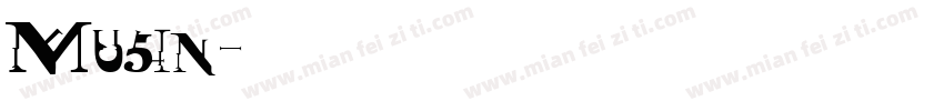 Musin字体转换