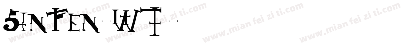 SinTen-W7字体转换