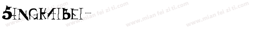 Singkaibei字体转换