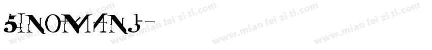 sinomanj字体转换