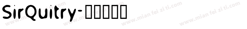 SirQuitry字体转换