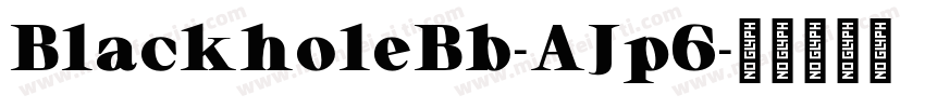 BlackholeBb-AJp6字体转换