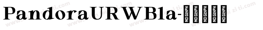 PandoraURWBla字体转换