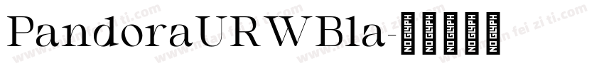 PandoraURWBla字体转换