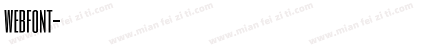 三极webfont生成器字体转换