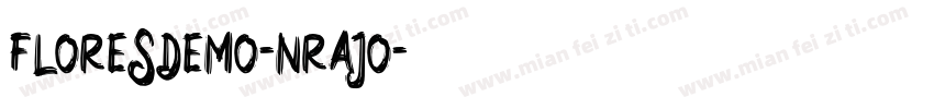 FloresDemo-nRAjO字体转换