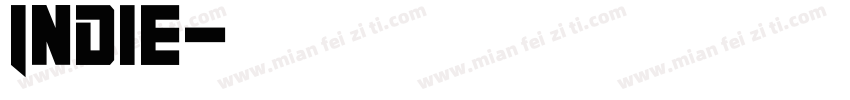 Indie字体转换