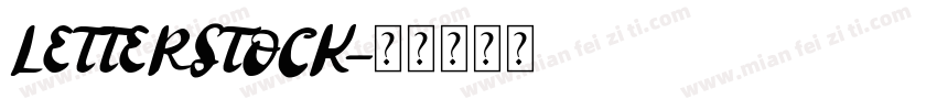 LETTERSTOCK字体转换