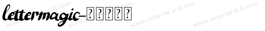 lettermagic字体转换