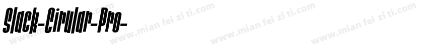 Slack-Cirular-Pro字体转换