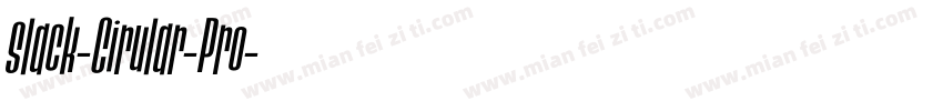 Slack-Cirular-Pro字体转换