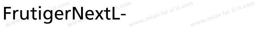 FrutigerNextL字体转换