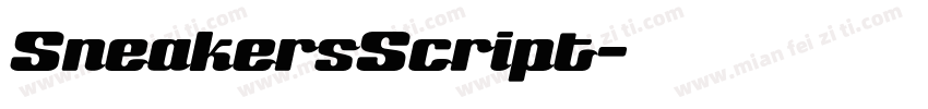 SneakersScript字体转换