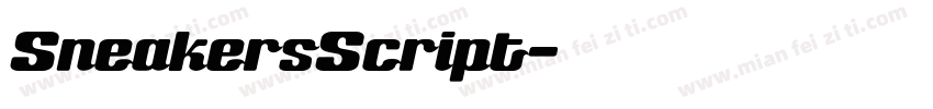 SneakersScript字体转换