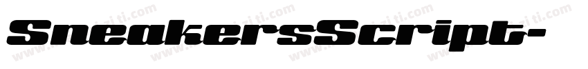 SneakersScript字体转换