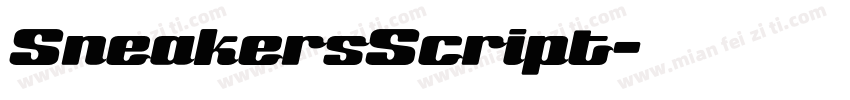 SneakersScript字体转换