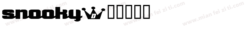 Snooky字体转换