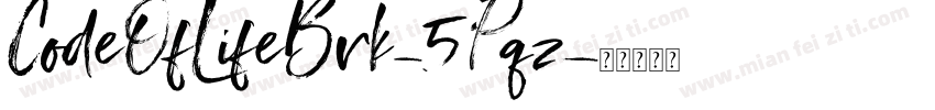 CodeOfLifeBrk-5Pqz字体转换