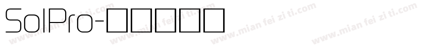 SolPro字体转换