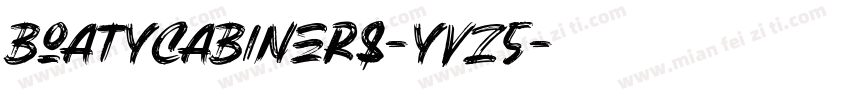 Boatycabiners-yVz5字体转换