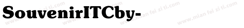 SouvenirITCby字体转换