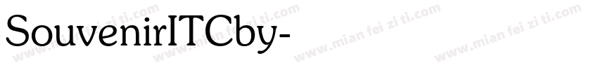 SouvenirITCby字体转换