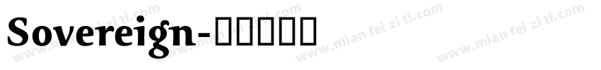 Sovereign字体转换