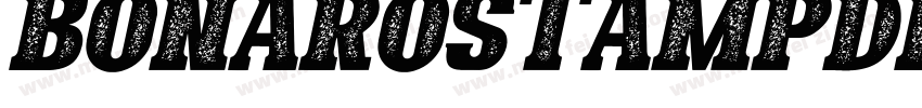 BonaroStampDemoStamp-eZ96l字体转换