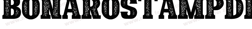 BonaroStampDemoStamp-eZ96l字体转换