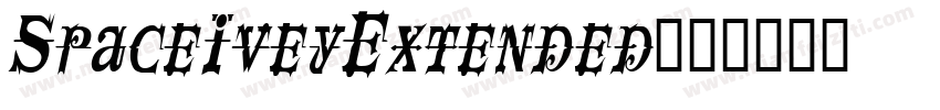 SpaceIveyExtended字体转换