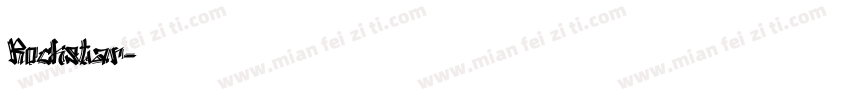 Rockstar字体转换
